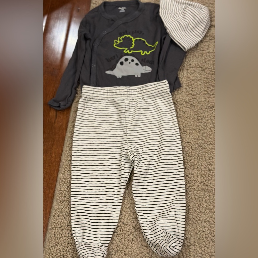 Gerber Gray Baby Onesie